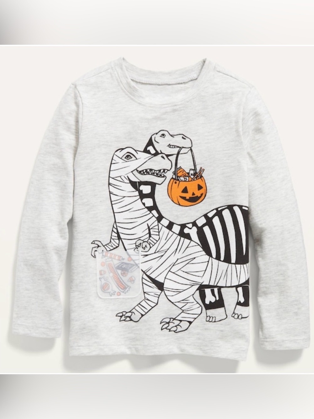 Old Navy Trick or Treat Dinosaur Tee 12-18 Months